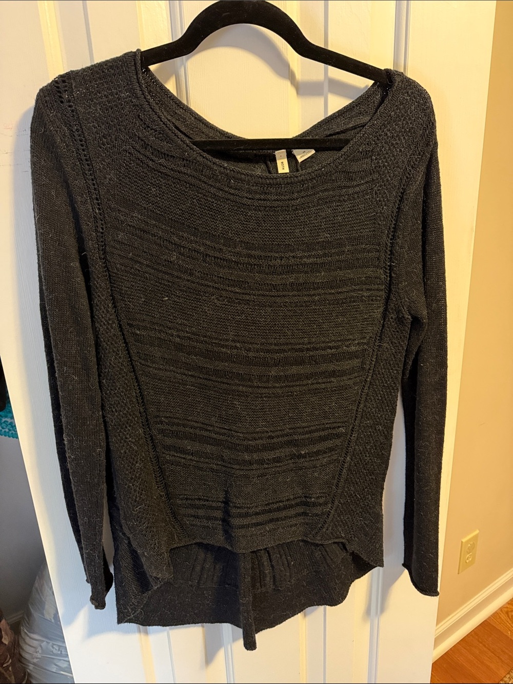 Black anthro sweater